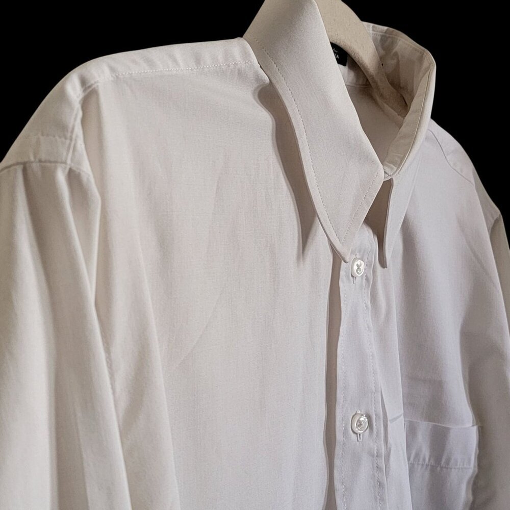 Christian Dior Monsieur White Button-Up Long Sleeve Shirt 34